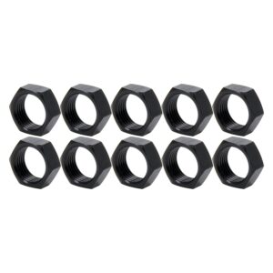 Black Aluminium Jam Nuts 5/8"
